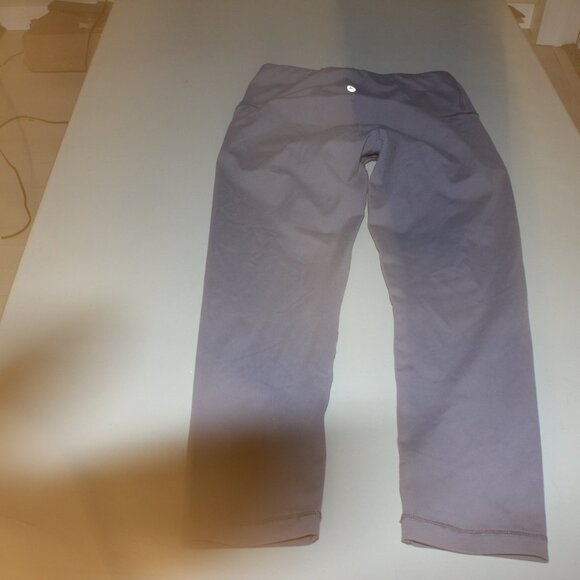 Purple 90 Degree Crops Size Small - Picture 5 of 7